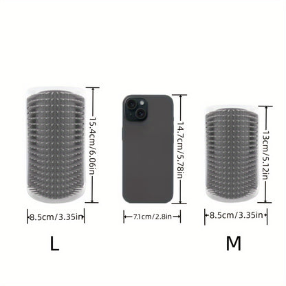 Wall-Mounted Self-Cleaning, Massage Comb