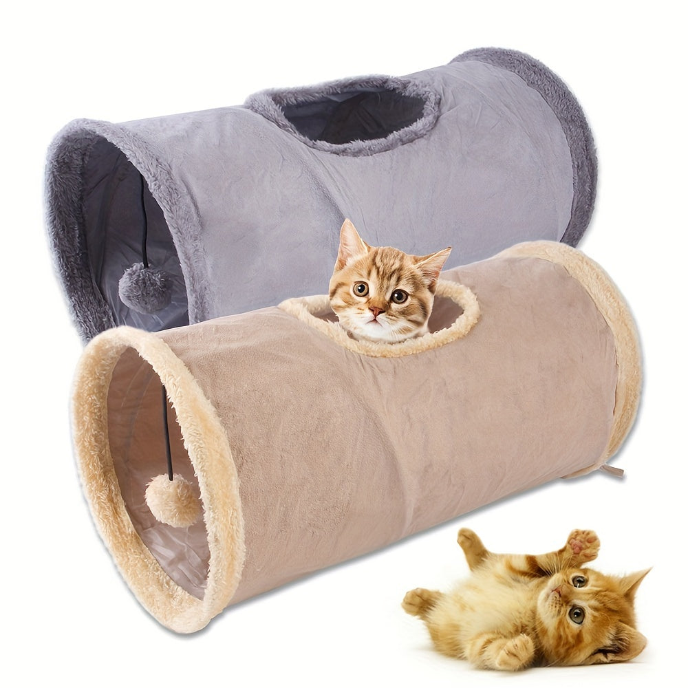 Premium Cat Suede Play Tunnel