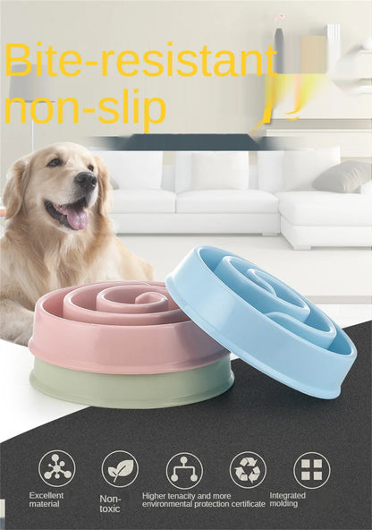 Pet Slow Feeding Bowl