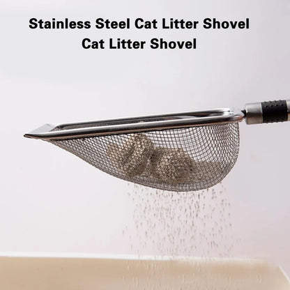 stainless steel pet poop shovel